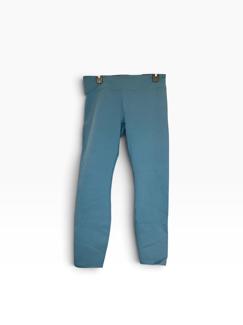 Fabletics Womens Large Teal Blue-Green Leggings Like New